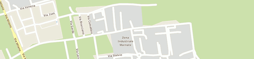 Mappa della impresa varese express srl a MARNATE