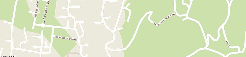 Mappa della impresa la piazzetta sas di esposito rossella e c a MONTICELLI BRUSATI