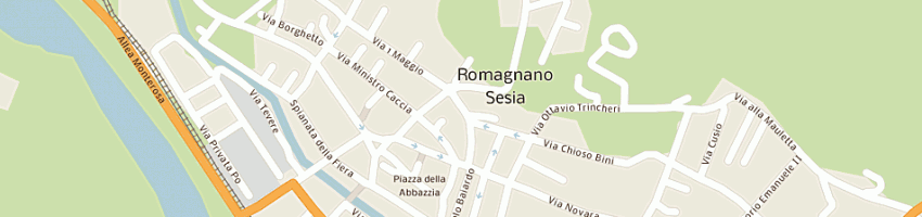 Mappa della impresa istituto tecnico agrario statale g bonfantini a ROMAGNANO SESIA