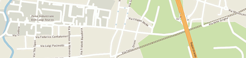 Mappa della impresa electronic center sas a CESANO MADERNO