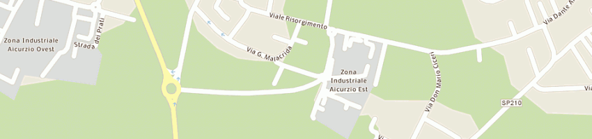 Mappa della impresa cereda ezio a AICURZIO