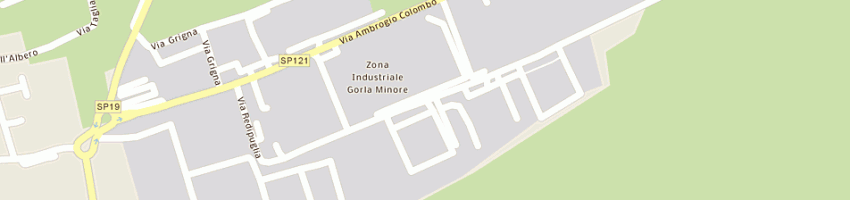 Mappa della impresa minuteria metallica gorlese (snc) di mauro bosetti e c a GORLA MINORE