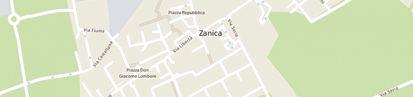 Mappa della impresa drago fausto a ZANICA