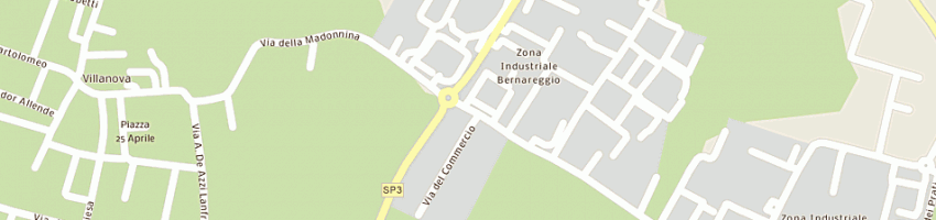 Mappa della impresa eurocar srl a BERNAREGGIO