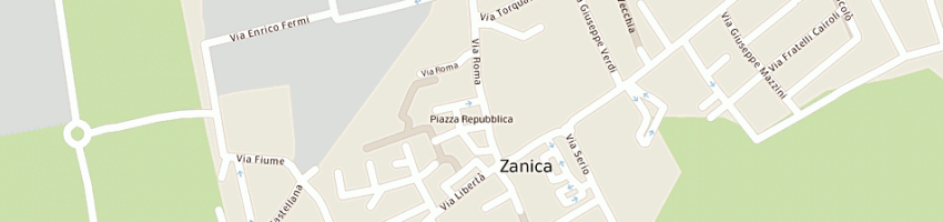 Mappa della impresa sandrinelli giuseppe a ZANICA