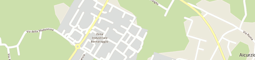 Mappa della impresa rae snc di galbussera giosue' e c a BERNAREGGIO