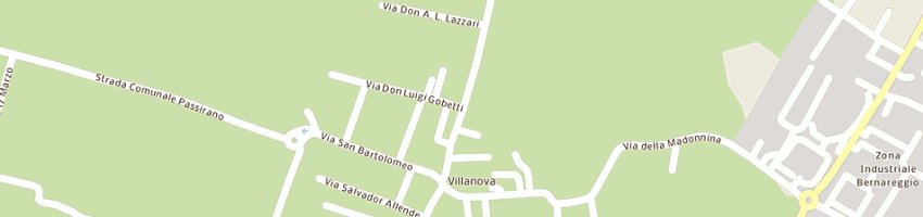 Mappa della impresa riva fiorenzo a BERNAREGGIO
