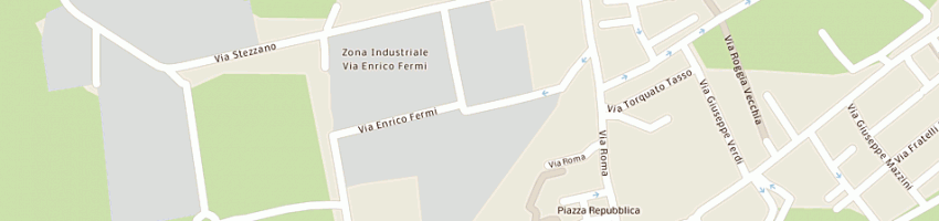 Mappa della impresa centro pulitura pelli di narisi giuseppe e c snc a ZANICA