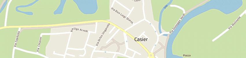 Mappa della impresa veneto case srl a CASIER