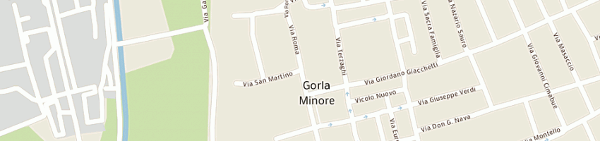 Mappa della impresa defendi mario a GORLA MINORE