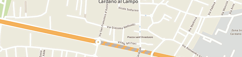 Mappa della impresa aletti manuela a CARDANO AL CAMPO