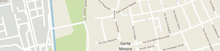 Mappa della impresa gencla srl a GORLA MINORE