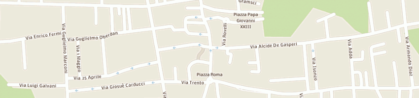 Mappa della impresa poste italiane spa a COGLIATE