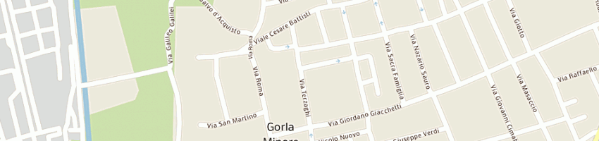 Mappa della impresa autoscuola morandi di vidali roberto a GORLA MINORE