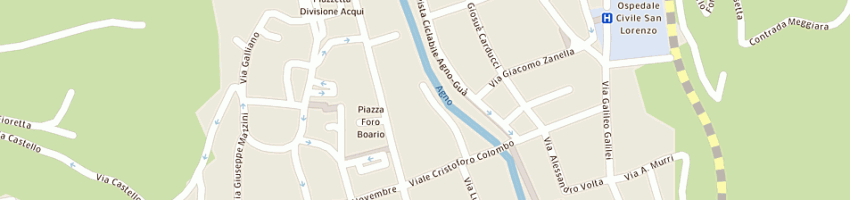 Mappa della impresa falegnameria cariolato snc a CORNEDO VICENTINO