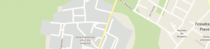 Mappa della impresa irontec sas di cibin maurizio e rossetto gianni e c a FOSSALTA DI PIAVE