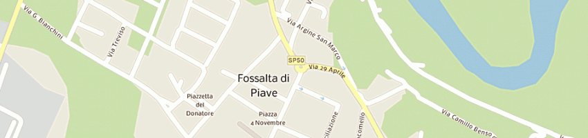 Mappa della impresa cassa di risparmio di venezia spa a FOSSALTA DI PIAVE