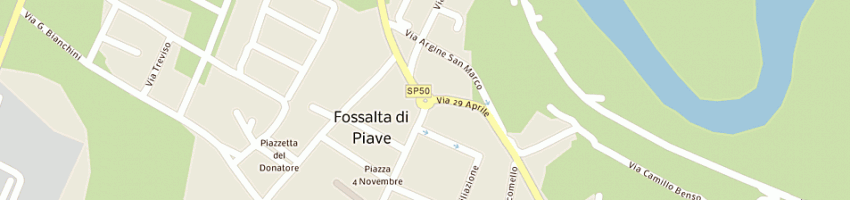 Mappa della impresa ora (snc) a FOSSALTA DI PIAVE