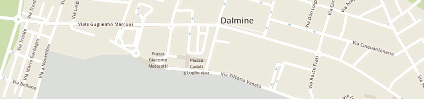 Mappa della impresa fratus roberto a DALMINE