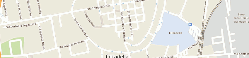 Mappa della impresa lovisetto clara a CITTADELLA