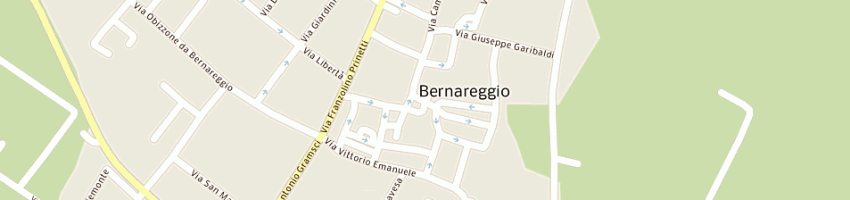 Mappa della impresa stucchi snc abbigliamento calzature bimbi a BERNAREGGIO