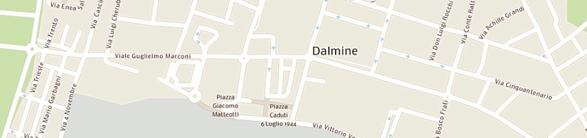 Mappa della impresa avis a DALMINE
