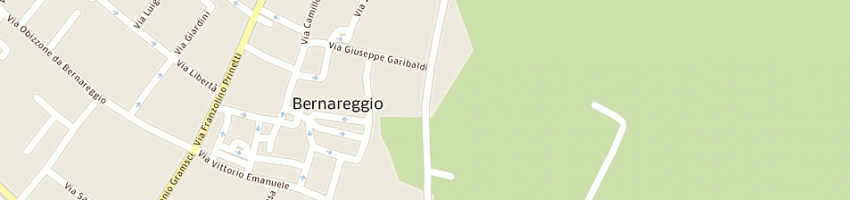Mappa della impresa municipio di bernareggio a BERNAREGGIO