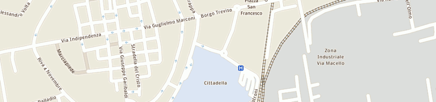 Mappa della impresa bizzotto alfredo a CITTADELLA