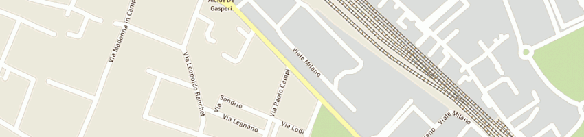 Mappa della impresa la varesina (srl) a GALLARATE