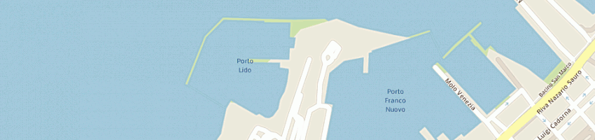 Mappa della impresa corpo piloti del porto a TRIESTE