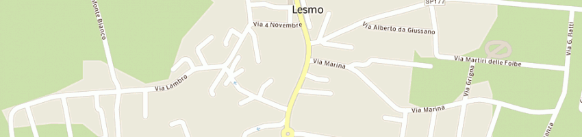 Mappa della impresa savini claudio a LESMO