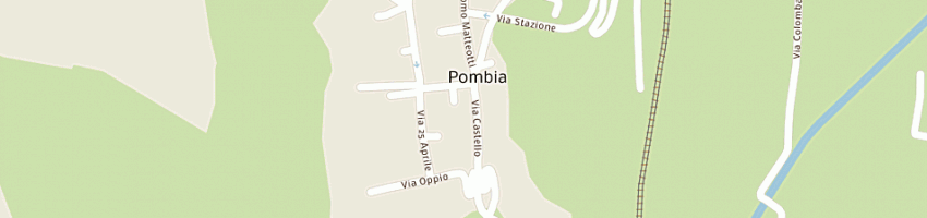 Mappa della impresa poste italiane a POMBIA