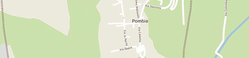 Mappa della impresa scuola materna a POMBIA