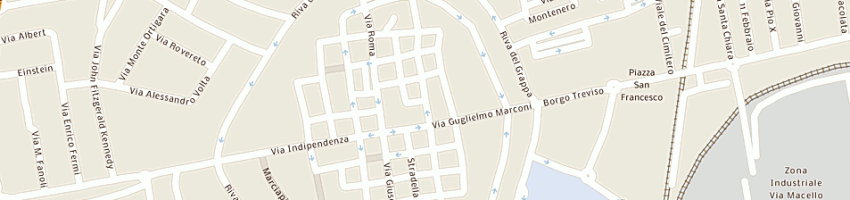 Mappa della impresa scalco gino a CITTADELLA