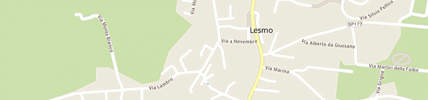 Mappa della impresa zannoni teresa a LESMO