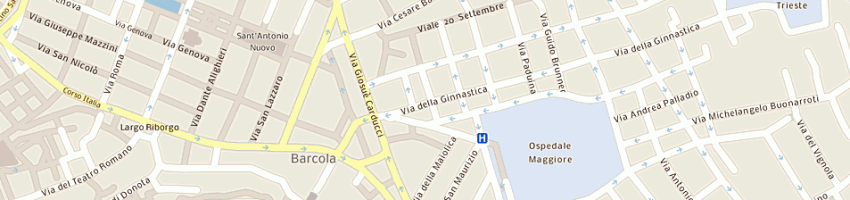 Mappa della impresa lc - dianella majowsky a TRIESTE