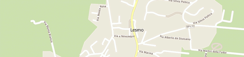 Mappa della impresa sanvito ambrogio a LESMO
