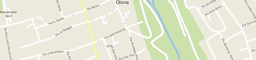 Mappa della impresa albergo s anna (snc) a SOLBIATE OLONA