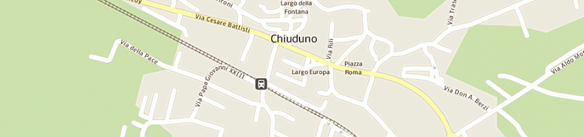 Mappa della impresa municipio a CHIUDUNO