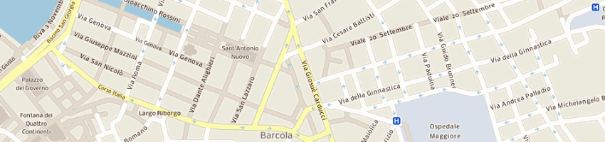 Mappa della impresa alda boutique sas di pizzolato massimiliano a VENEZIA