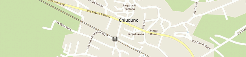 Mappa della impresa municipio a CHIUDUNO