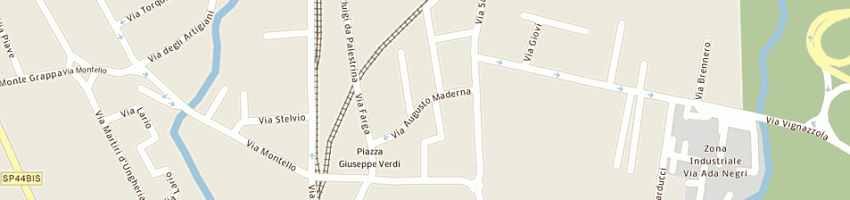 Mappa della impresa glerean luigi a SEVESO