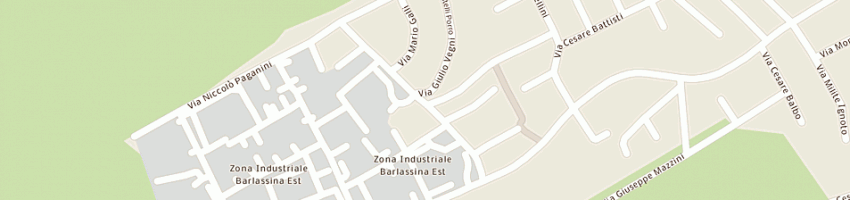 Mappa della impresa zanchettin srl a BARLASSINA