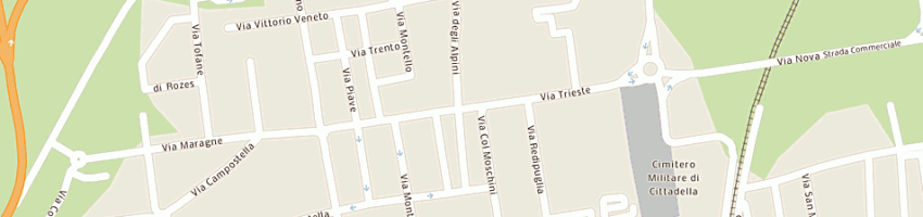 Mappa della impresa bigolaro laura a PADOVA