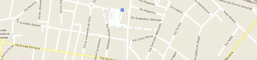 Mappa della impresa varesina autotrasporti soc coop a rl a GALLARATE