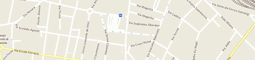 Mappa della impresa camerlingo pasquale a GALLARATE