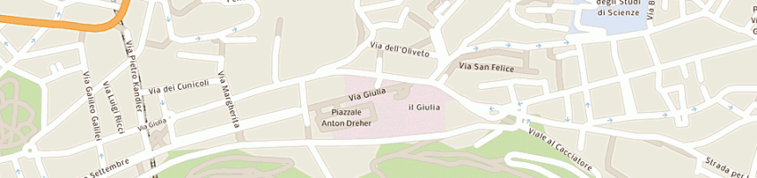 Mappa della impresa bottega verde srl a TRIESTE