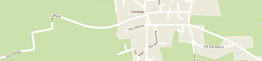 Mappa della impresa bergamin luciano a CASTELFRANCO VENETO