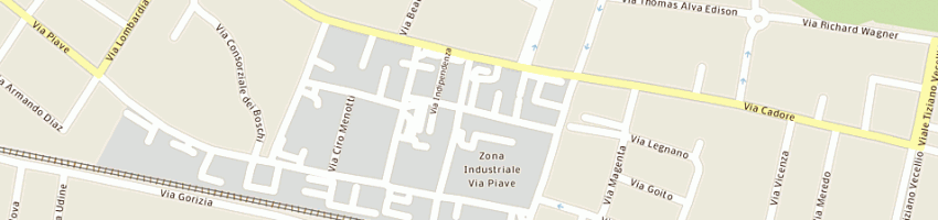 Mappa della impresa seredil group srl a MONZA