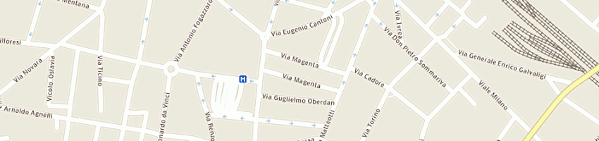Mappa della impresa centro servizi volontariato varese a GALLARATE